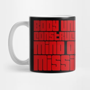 Body under construction Mug